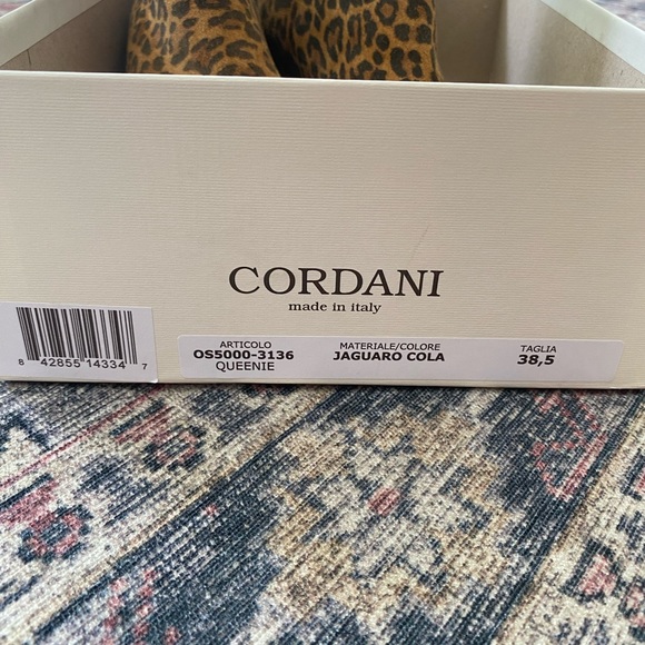 Cordani Leopard Ankle Boots Size 8.5 - Picture 6 of 6